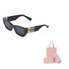 MIU MIU Irregular Frame Sunglasses Women Sunglasses MU09WS1AB5S0