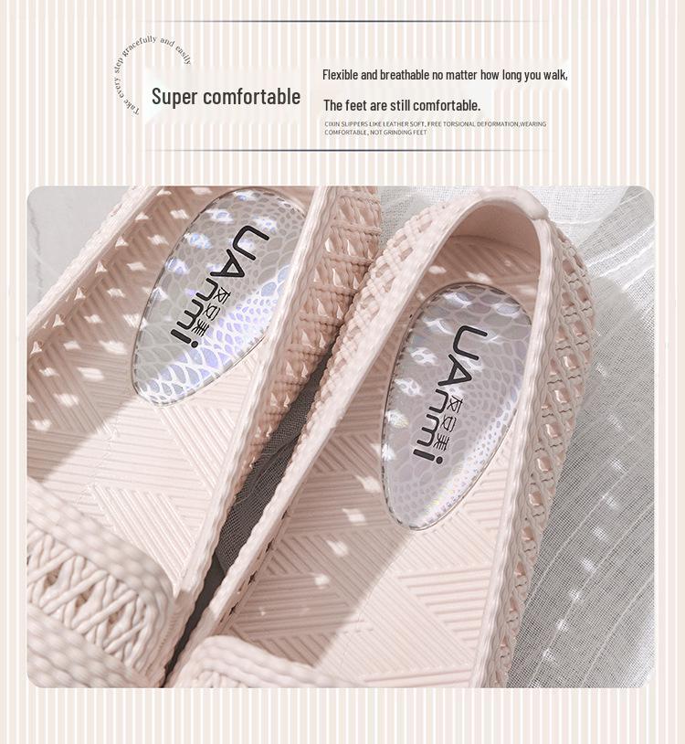 Women's Breathable Closed-Toe Sandals - Perfect for Nurses and Mothers, Soft Sole, Casual Wear
