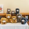 Stuffed Doll Simulation Cat Plush Toys Fluffy Animal Cartoon Kitty Dolls  Car Decor