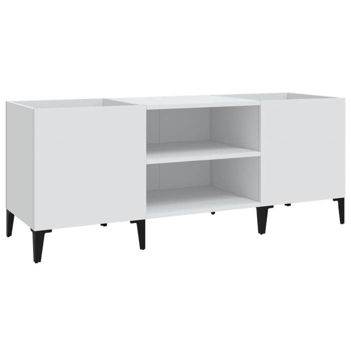 VidaXL Armoire à Disques, Armoire Latérale avec Rangement, Meuble pour Tourne-Disque, Buffet de Salon, Industriel, Maison 831933