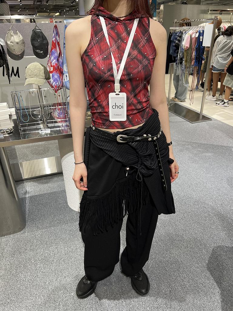 SOMSOC Phaze Pringe Pants_Black
