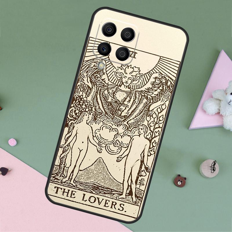 Tarot Card Astrology Sun Moon Lover For Samsung Galaxy M35 M55 M15 M12 M13 M14 M34 M54 M33 M53 M21 M31 M11 M32 M52 M06 M16 Case