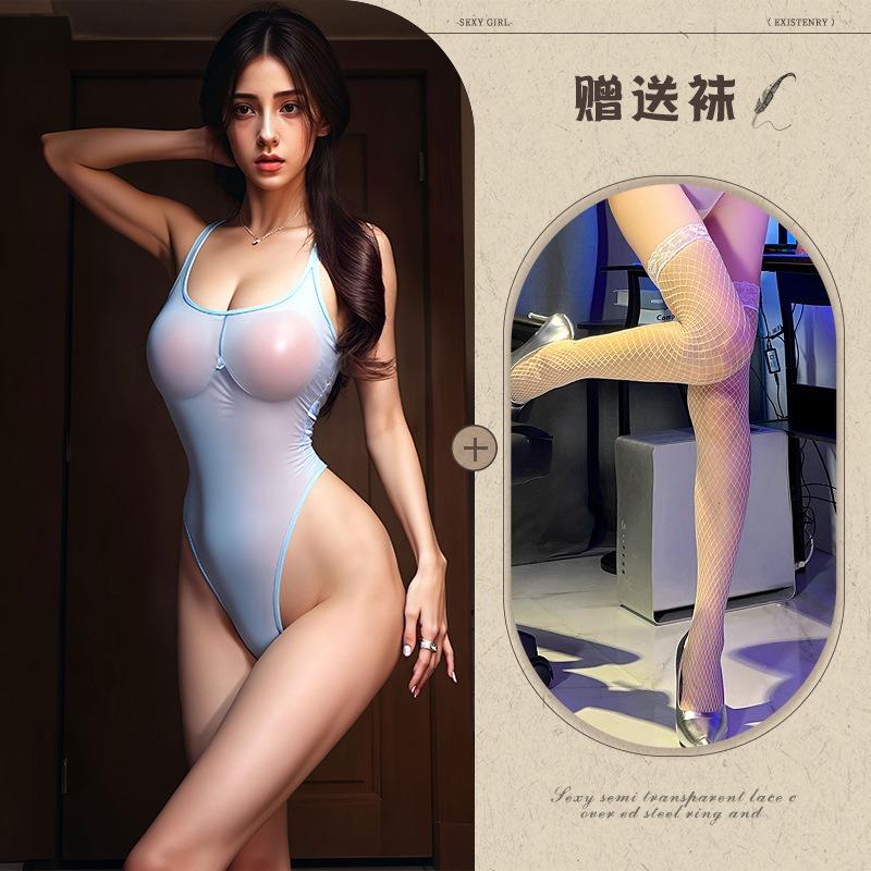 Night listening incense Japanese sexy erotic underwear dead library water swimsuit sexy open gear free pure desire wind one-piece