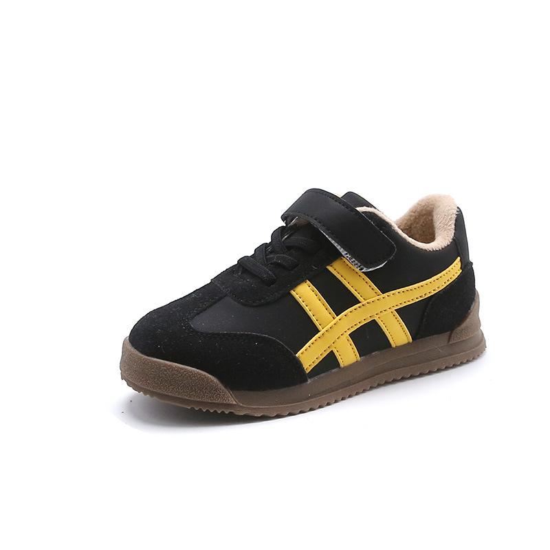 Winter Hot-selling Boys and Girls Plus Velvet Warm and Comfortable Soft Sole Casual Shoes