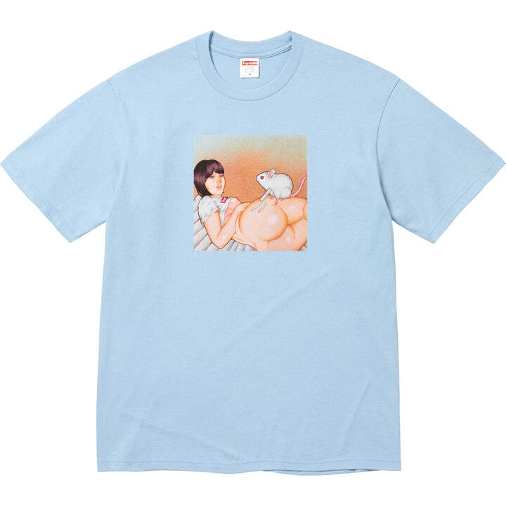 Supreme Mouse Tee Powder Blue M