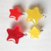 TX32 10pcs 17x10mm Candy Color Acrylic Star Charms Simple Pendant Handmade Jewelry Making Diy Bracelet Necklace Accessories