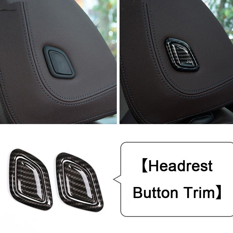 For BMW X3 X4 G01 G02 2018-2024 Carbon Fiber Center Console Panel Cover Gear Shift Frame Replacement Durable Trim Car Accessorie