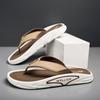 Men's Summer Flip-Flops: Stylish Outdoor Thick-Soled Casual Beach & Home Thong Slippers