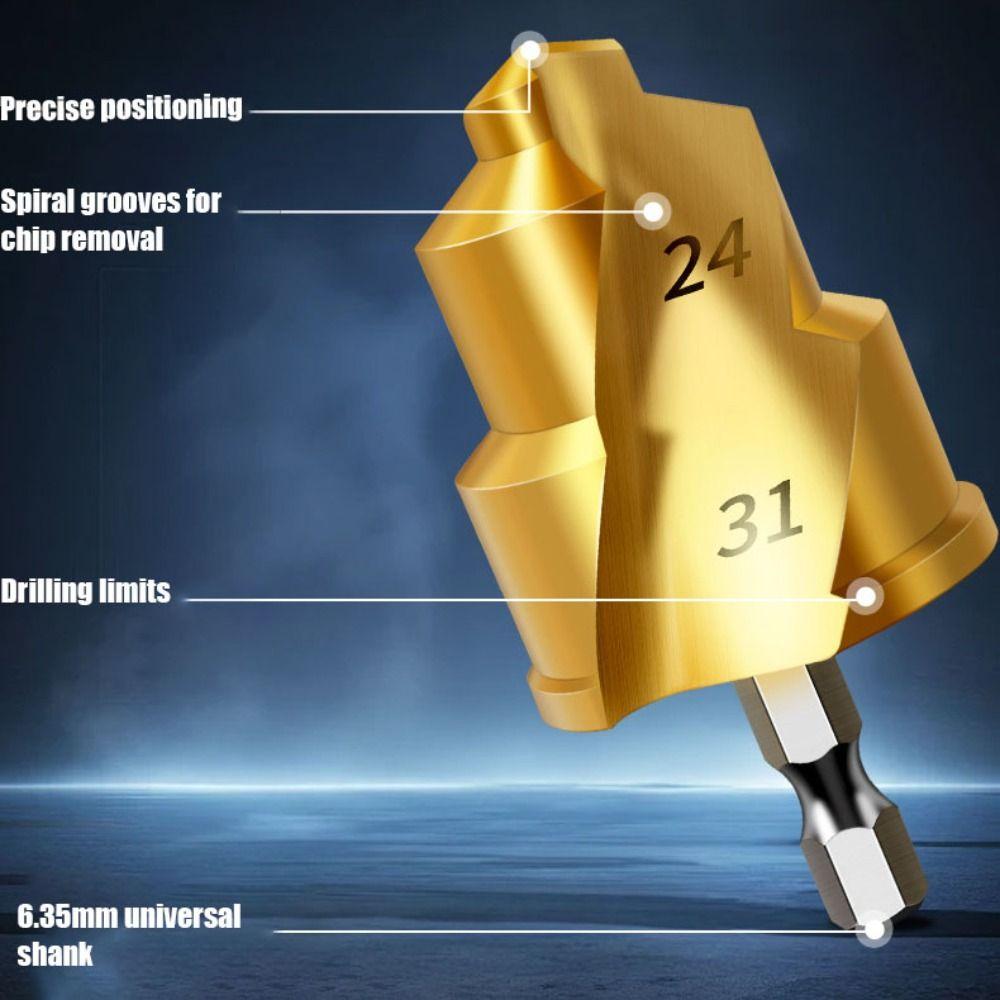 Powerful PPR Lifting Drill Bit Heavy Duty Water Pipe Reaming Tool Water Pipe Drill Bit  Plastic