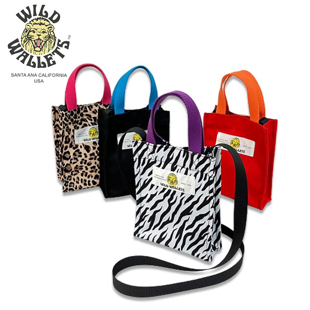 Wild Wallet Mini Tote Bag (Vertical) [WW-014  WW 2WAY Mini Bag] Crossbody Casual 07RED
