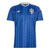 adidas Versiune Fan Originală Echipa Națională Suedia Cupa Mondială 2026 Deplasare Climacool Uscare Rapidă Croială Slim Fit Mânecă Scurtă Tricou Fotbal Bărbați topuri JM5810