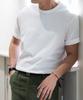 Ledeutoneido 9.5Oz Cotton Basic Tee Mocha Brown