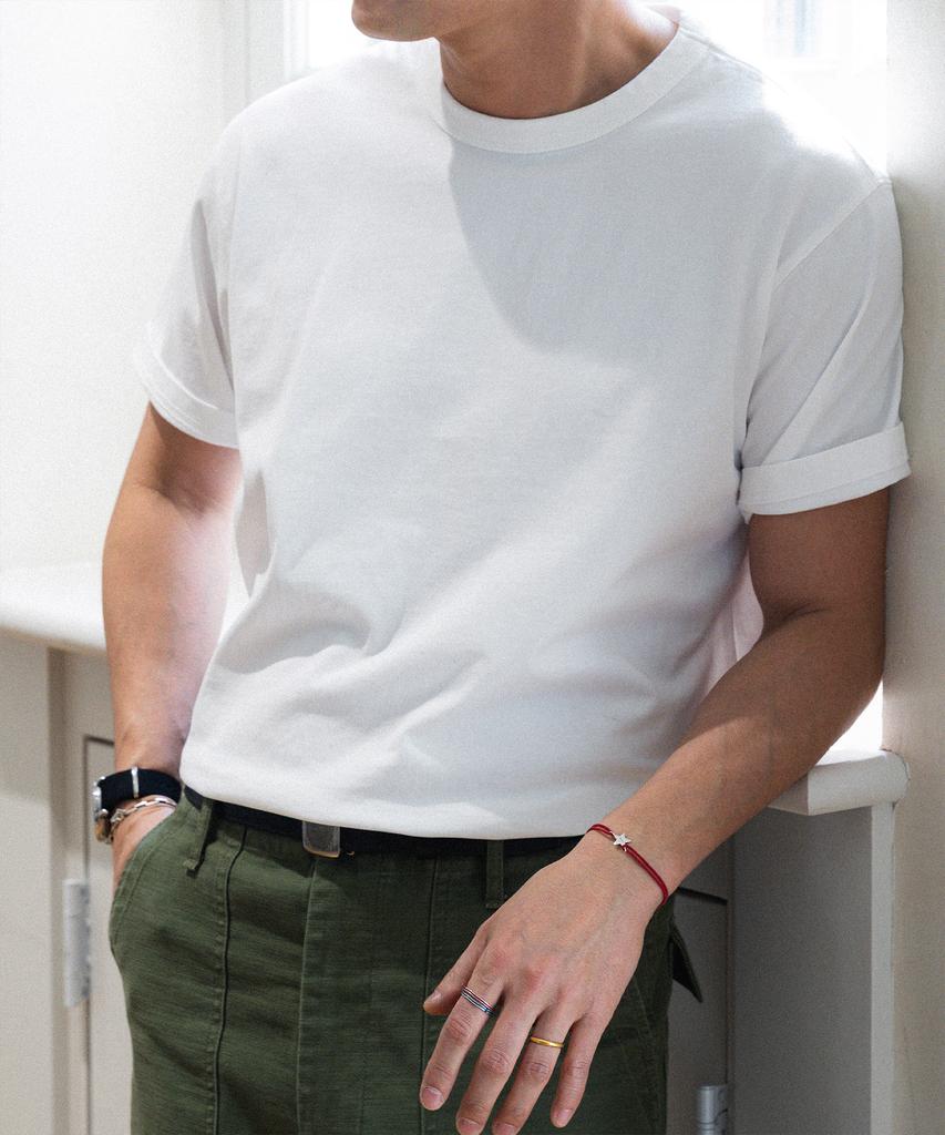 Ledeutoneido 9.5Oz Cotton Basic Tee Mocha Brown