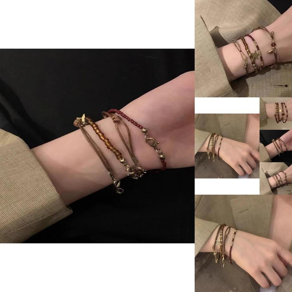 Exquisite Bohemian Multi-layer Beaded Bracelet For Women Summer 2024