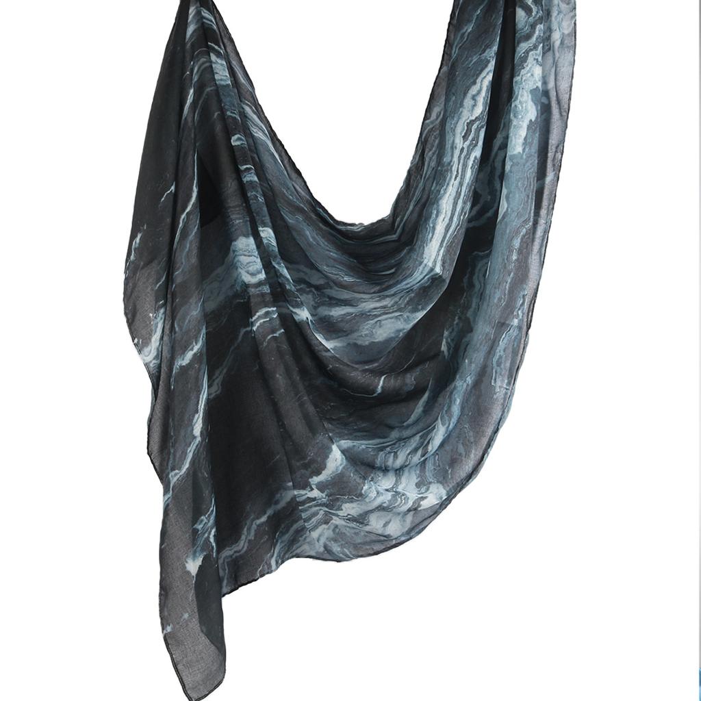 Aquarell Blume Viskose Hijab Schal Atmungsaktiv Weich Lang Mode Schals Kopftuch Paisley Muster Muslimische Hijabs Für Frauen