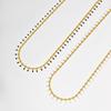 Bohemian Water Drop Enamel Necklace: Simple, Versatile Clavicle Chain for Women