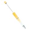 5PCS Beaded Ballpoint Pen Retractable Ballpoint Pen Decompression Pen Toy