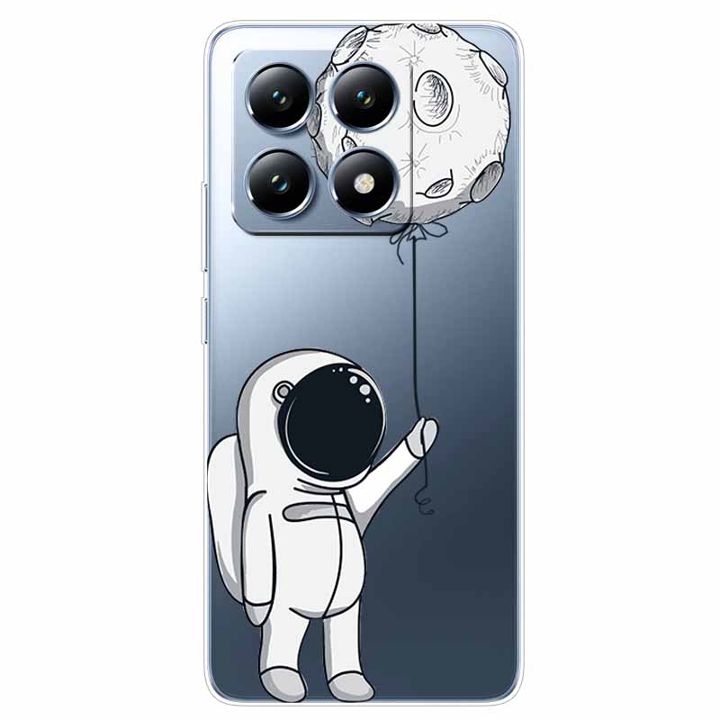 For Xiaomi 14T Pro Case 6.67'' Clear TPU Silicone Funda Capa for Xiaomi 14T Soft Covers Mi 14t 14 t 2024 Transparent Coques bag