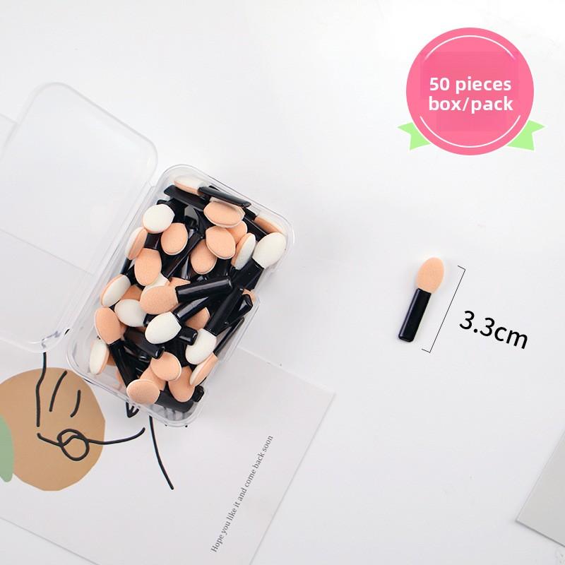 Double Head Eyeshadow Brush Sponge Eyeshadow Stick Eye Concealer Makeup Brush