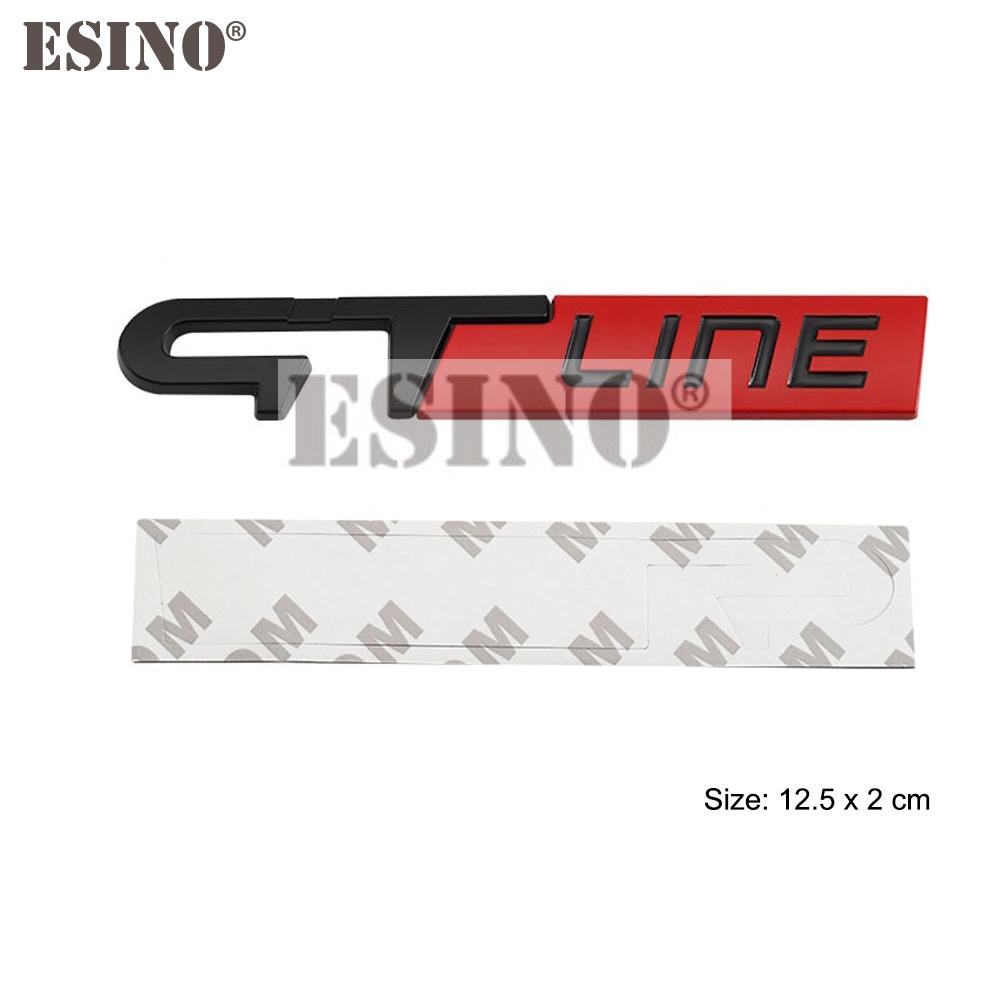 JWRQ5 Car Styling 3D Metal Chrome Zinc Alloy Emblem Badge for Renault GT Line Clio Captur Megane Kadjar Arkana Koleos Sandero Safrane