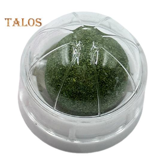 Catnip Ball 360-Degree Rotatable Self Adhesive Wall-Mounted Eco-friendly Spinning Catnip Ball Toy Pet Accessories