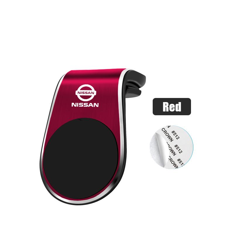 Magnetic Car Phone Holder Air Vent Clip For Nissan Sylphy N7 Teana Qashqai Note Navara Juke Patrol Auto Navigation Fixed Bracket