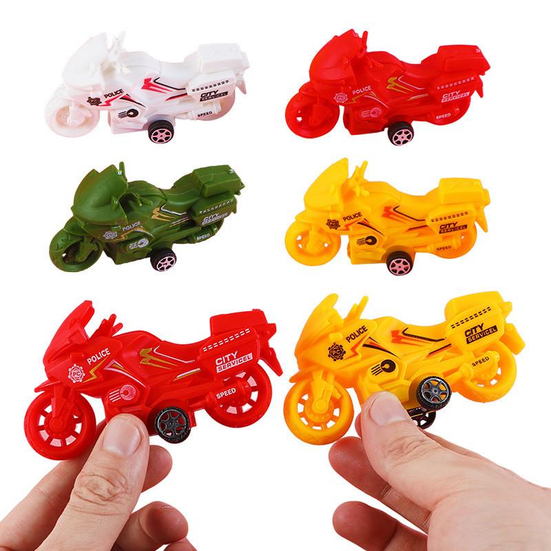 Toy Motorcycle Kid Vehicle With Propulsion For Interactive Play Learning And