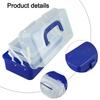 3 Layers Folding Tool Box With Handle Fishing Tackle Box Organizer Storage Box Cantilever Box Multifunctional Storage Box