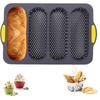 Easy Clean Baking Pan Tray Heat Resistant Bread Mold Professional Bake Mold  Hot Dog Buns