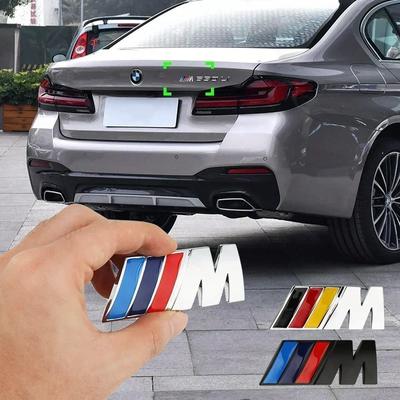 1pcs 3D Car Trunk Badge Rear Emblem 3D Stickers For M X1 X3 X5 X6 E30 E90 M3 E84 E83 F25 E91 E60 F15 F16 E70 F30 Car Goods
