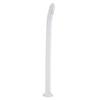 1-Meter Transparent Soft Snake Whip Anal Plug with Pull Beads