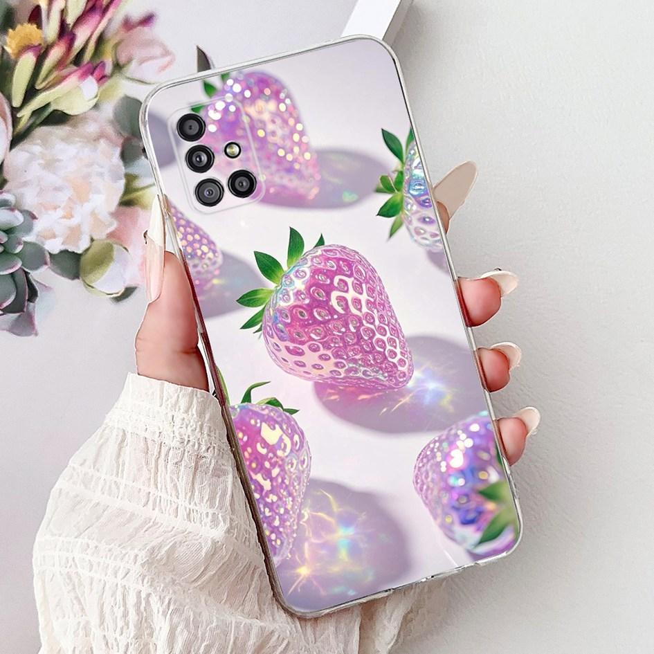 For Samsung Galaxy A71 A51 A31 Case A315F A515F A715F Cover Fashion Painted Soft Silicone Phone Cases For Samsung A51 5G Housing