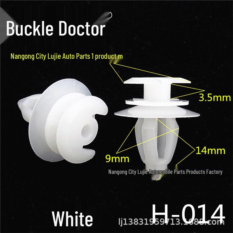 Compatible Yellow Interior Door Panel Clip for BMW Series 1, 3, 5, 7, X1, X3, X5, X6, Z4
