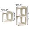 Desktop Corner Storage Rack Large Capacity Layered Bedroom Dormitory Miscellaneous Storage Box Display Rack