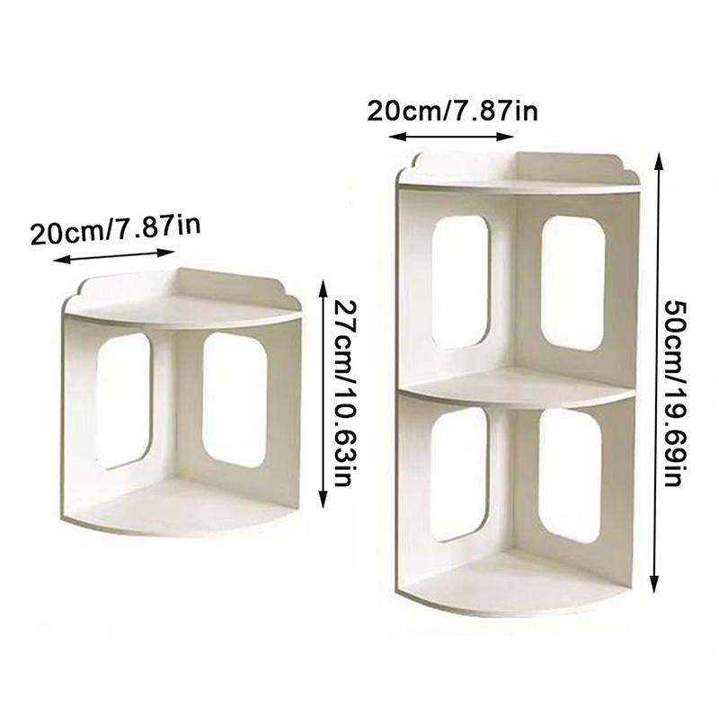 Desktop Corner Storage Rack Large Capacity Layered Bedroom Dormitory Miscellaneous Storage Box Display Rack
