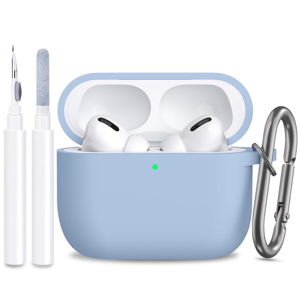 Für AirPods Pro 3. Generation Hülle Neue Weiche Silikonhülle für AirPods Pro 3 Schutzhülle mit Reinigungsset für AirPods Pro 3