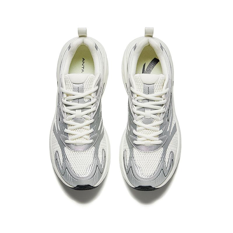 Anta AT2000 Retro Casual Low-Top Running Shoes Men Sneakers Gray White 912435508-1