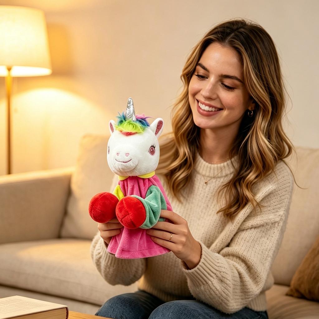 Stuffed Animal Plush Toy, Soft Cute Plush Doll for Home Decor and Play, Birthday Gift for Kids and Adults