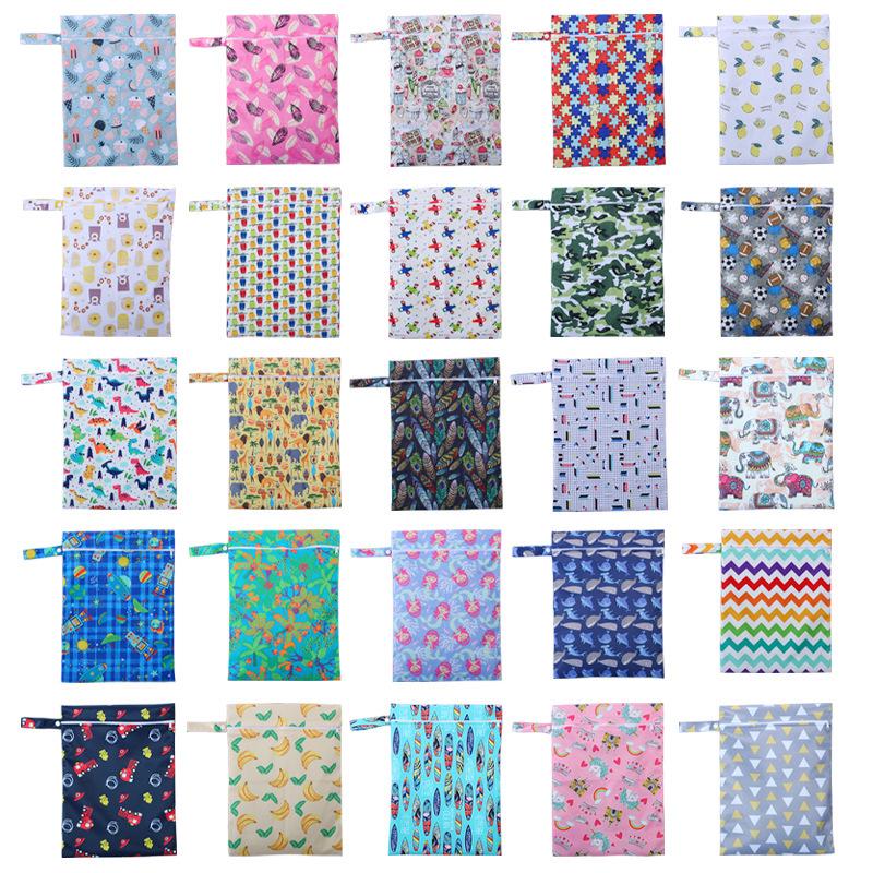 Waterproof 30x40 Single Pocket Digital Print Hanging Travel Storage Bag