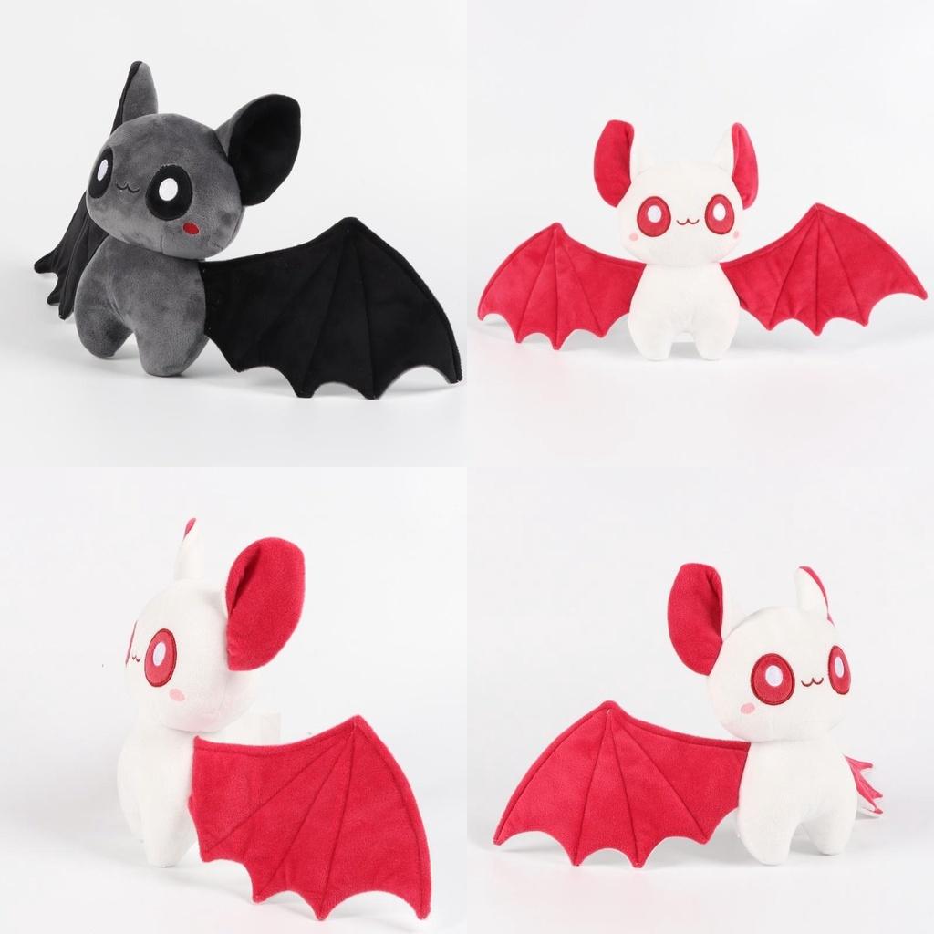Halloween Bats Plush Toy Dark And Mysterious Halloween Gift