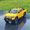 1:24 Alloy Die-cast Pickup Truck Model Simulation Sound and Light Pull Off Road Vehicle Toy Collection Ornaments for Boys Gifts