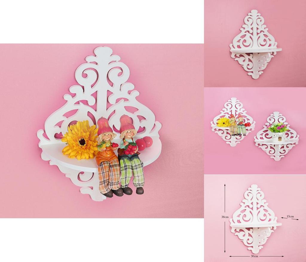 Kreatives Wandregal für Pflanzen aus PVC-Material zur Innendekoration