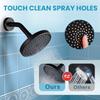 High Pressure Rainfall Shower Head, Modern 6 Inch Showerhead with Perfect Adjustable Replacement, High Flow Rain Shower Head