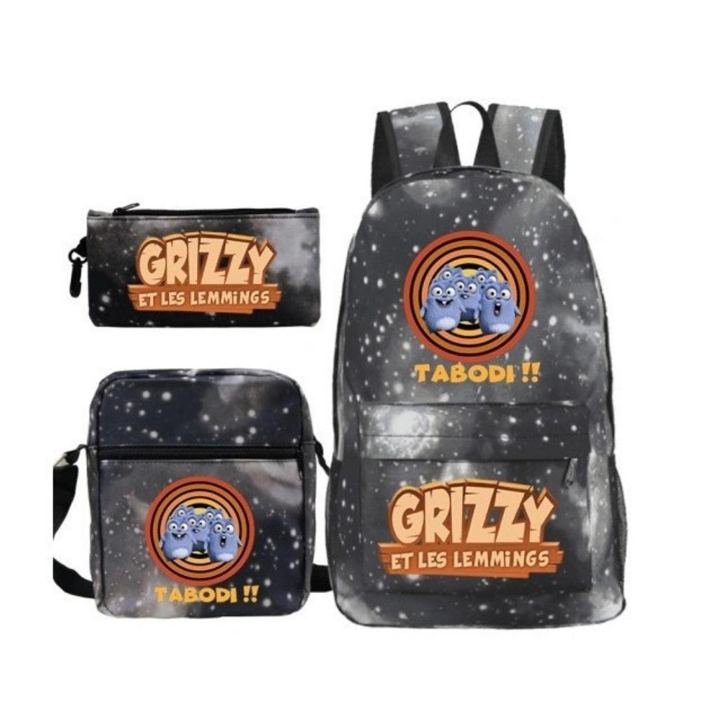 ONE PIECE heat transfer schoolbag primary school student printed backpack large capacity backpack backpack pencil case