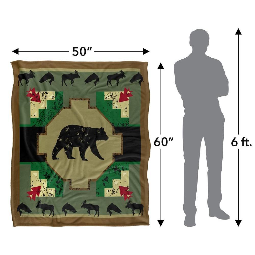 JQ Licensing 2 Silky Bear Supersoft Blanket