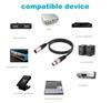 1m 1.8m 3meter 5m 3pin xlr Male To Female extend Cable Audio Output and Input Apply To KTV Microphone 3 core XLR Connection cord