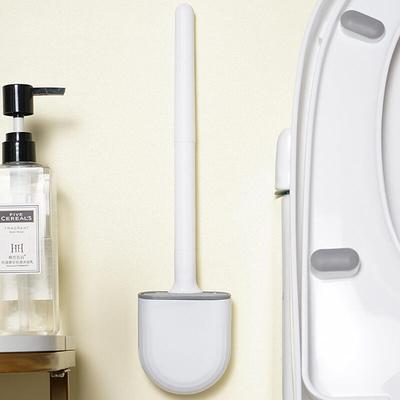 Flexible Toilettenbürste mit klebefreier Wandhalterung DD-12208