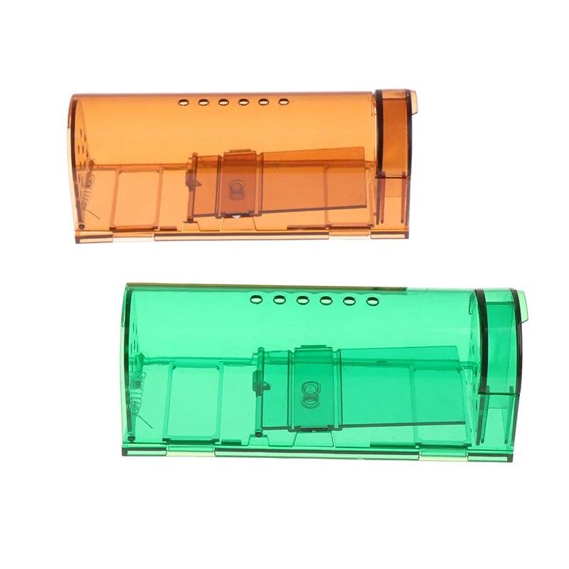 1Pc Mausefalle Käfig Keine Töten Tier Haustier Kontrolle Käfig Wiederverwendbare Mäuse Nagetier Catcher Ratte Falle