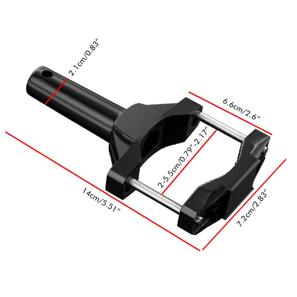 BSTEle Bike Stay, Mounting Stay, Set of 2, Universal, Diameter 0.8 - 2.2 Inches
