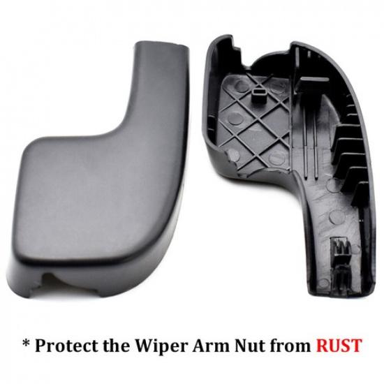 Abdeckung für Mutter/Schraube des vorderen Scheibenwischerarms für BMW E90 E91 E92 E93, Paar